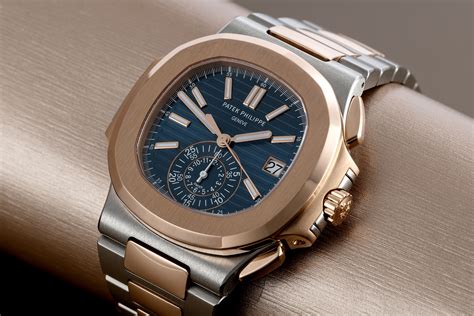 patek philippe nautilus 5980/1ar 5980/1ar-001|Patek Philippe 5980 rose gold.